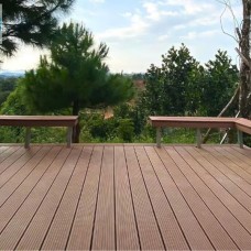 Thi công sàn gỗ nhựa ngoài trời tại Hiệp Bình