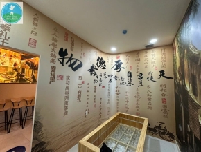 Dán tranh lụa 3D cho spa tại Thủ Đức