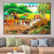 TRANH GẠCH 3D ỐP TƯỜNG TẠI THỦ ĐỨC