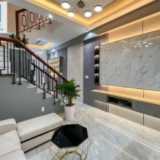 Thi công tấm ốp tường giả đá chuyên nghiệp tại Gò Vấp