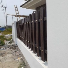 Nhận Thi Công Cổng Ốp Gỗ Nhựa Uy Tín Tại Long Bình - Thủ Đức