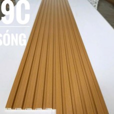 Tấm ốp lam sóng nhựa giả gỗ tại Tân Phú