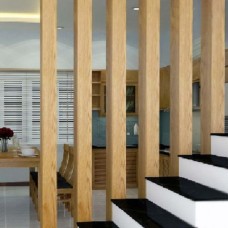 Thanh lam hộp trang trí cầu thang tại Tân Bình, TPHCM