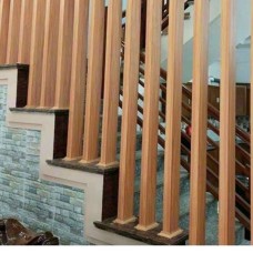 Thi công lam hộp trang trí cầu thang tại An Phú