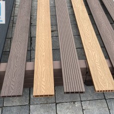 Thi công sàn gỗ nhựa ngoài trời tại Thuận An