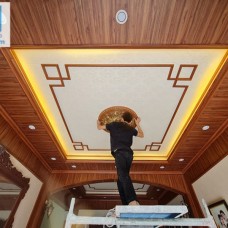 Thi Công Tấm Nhựa Nano Ốp Tường, Ốp Trần Tại Linh Xuân, Thủ Đức