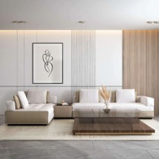 Thi công tấm ốp tường than tre tại vinhome quận 9