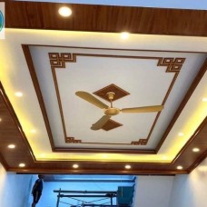 Thi công trần nhựa giả gỗ tại Thuận An - Bình Dương