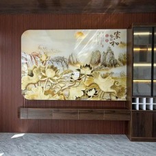 Thi công tranh tráng gương đẹp tại phường Đông Hòa