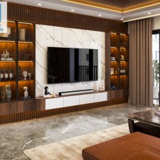 Thiết kế - thi công kệ tủ TV chuyên nghiệp tại Dĩ An