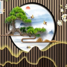 Xưởng in tranh dán tường 3D giá tốt tại Biên Hòa - Đồng nai