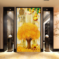 TRANH GẠCH 3D ỐP TƯỜNG TẠI PHƯỚC BÌNH - THỦ ĐỨC