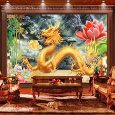 TRANH GẠCH 3D ỐP TƯỜNG TẠI HIỆP BÌNH CHÁNH - THỦ ĐỨC