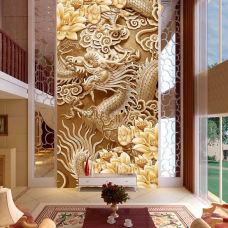 TRANH GẠCH 3D ỐP TƯỜNG TẠI LINH TÂY - THỦ ĐỨC