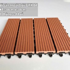 Vỉ gỗ nhựa ngoài trời tại phường Dĩ An