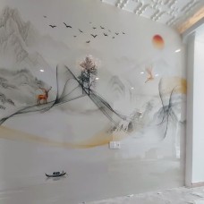 Xưởng tranh tráng gương tại Biên Hòa
